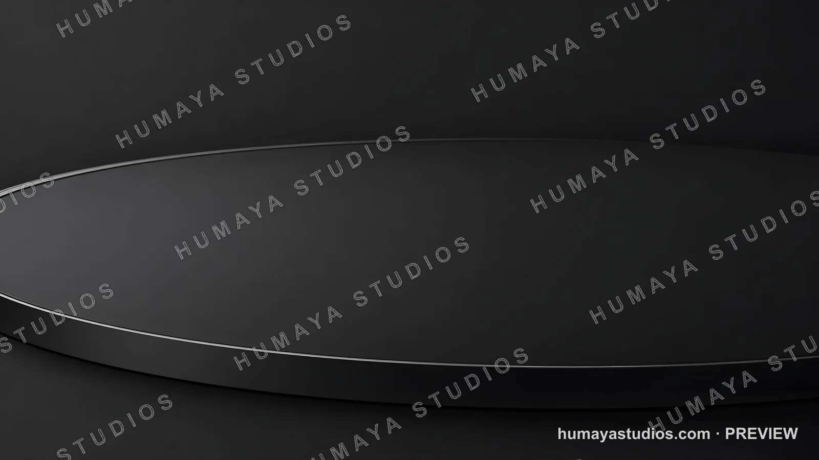 Minimalist Black Podium Stage for Product Display