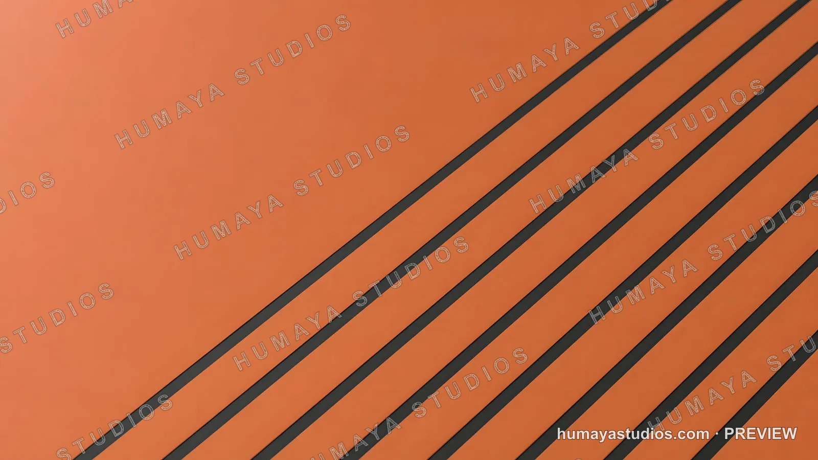 Orange and Black Diagonal Stripes Minimalist Background