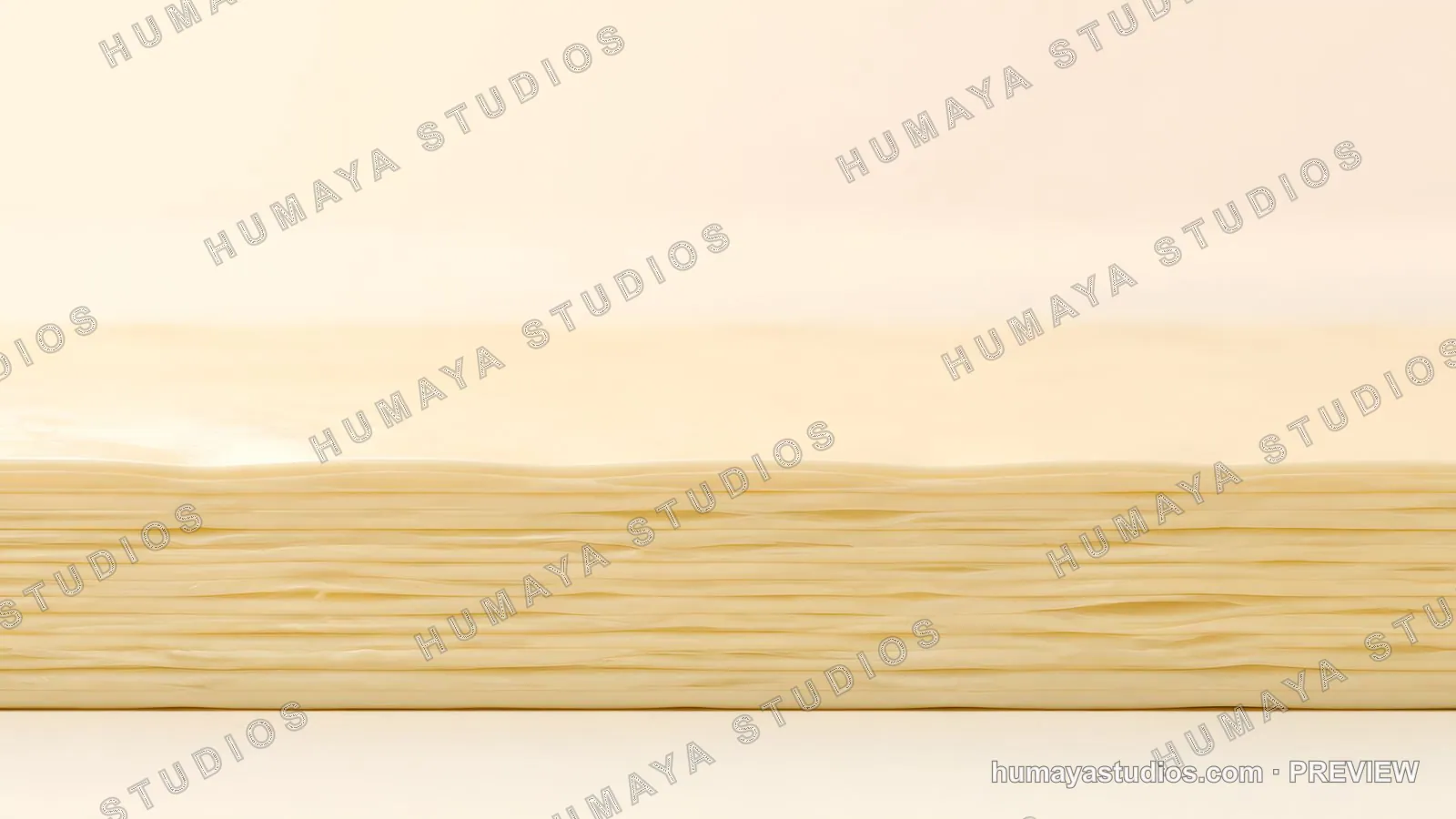 Stack of fresh thin pastry dough sheets side view