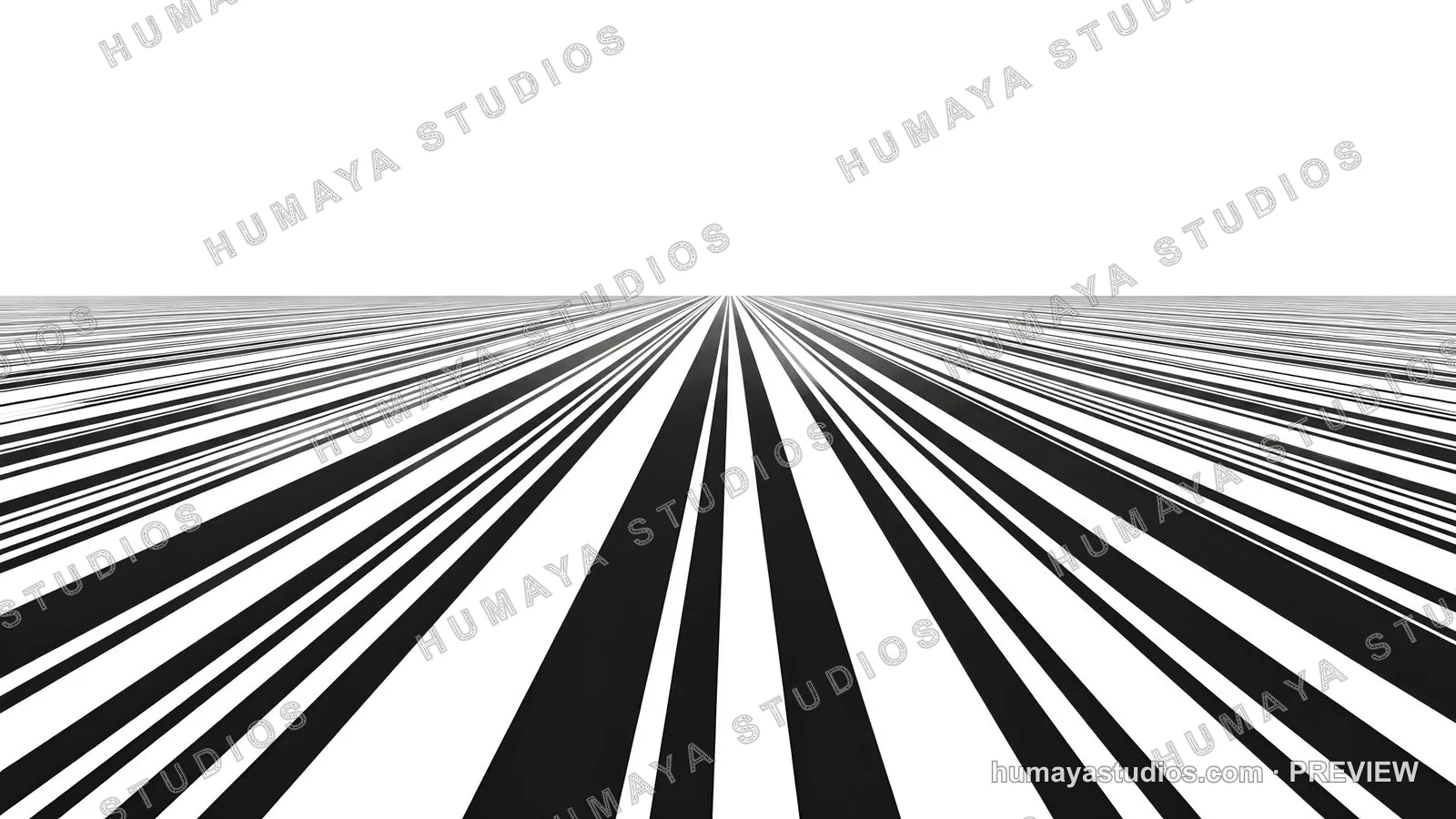 Abstract black and white perspective lines background