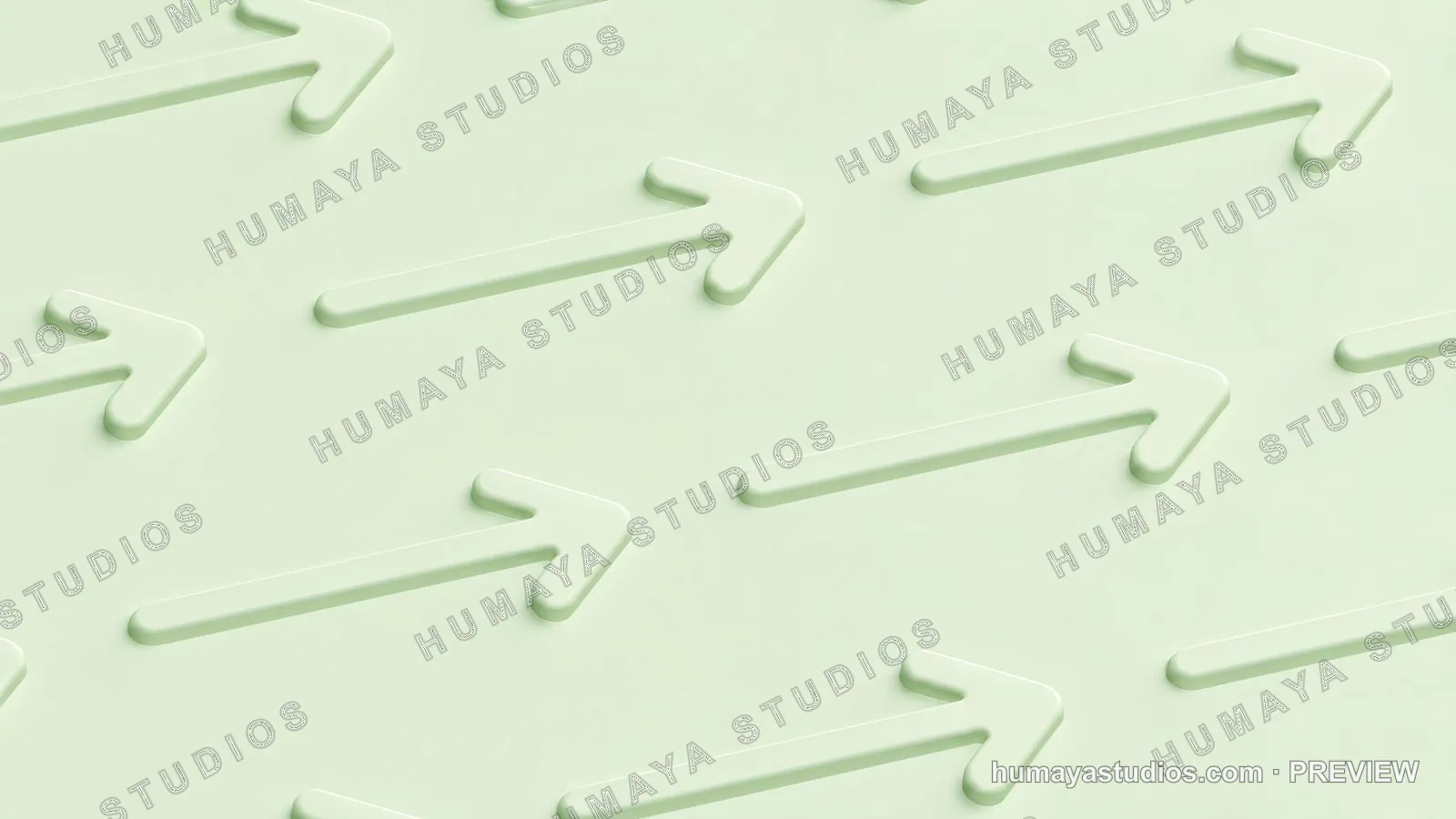 Green arrows pattern on light background