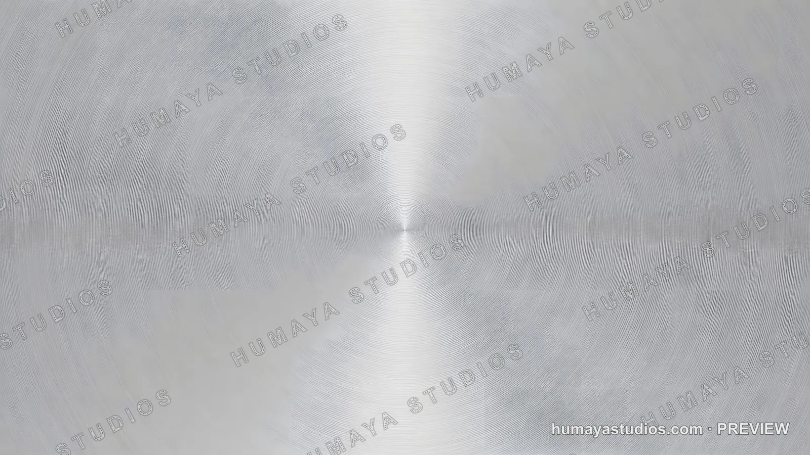 Brushed Steel Metal Texture with Circular Pattern Background