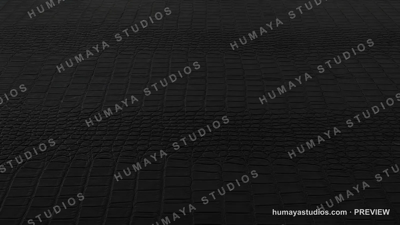 Black Crocodile Leather Texture Background