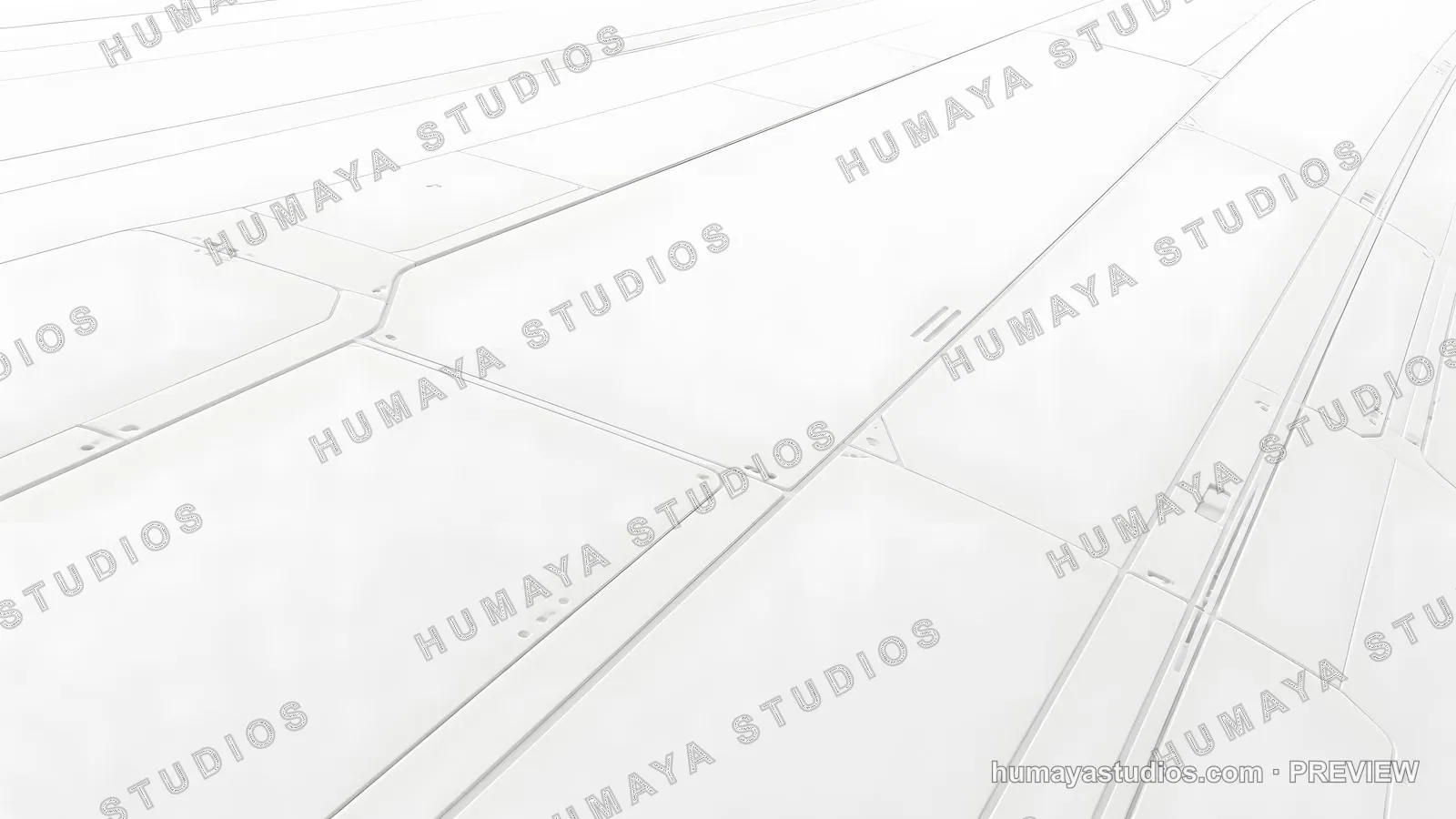 Sci-fi white metallic panel plating texture background