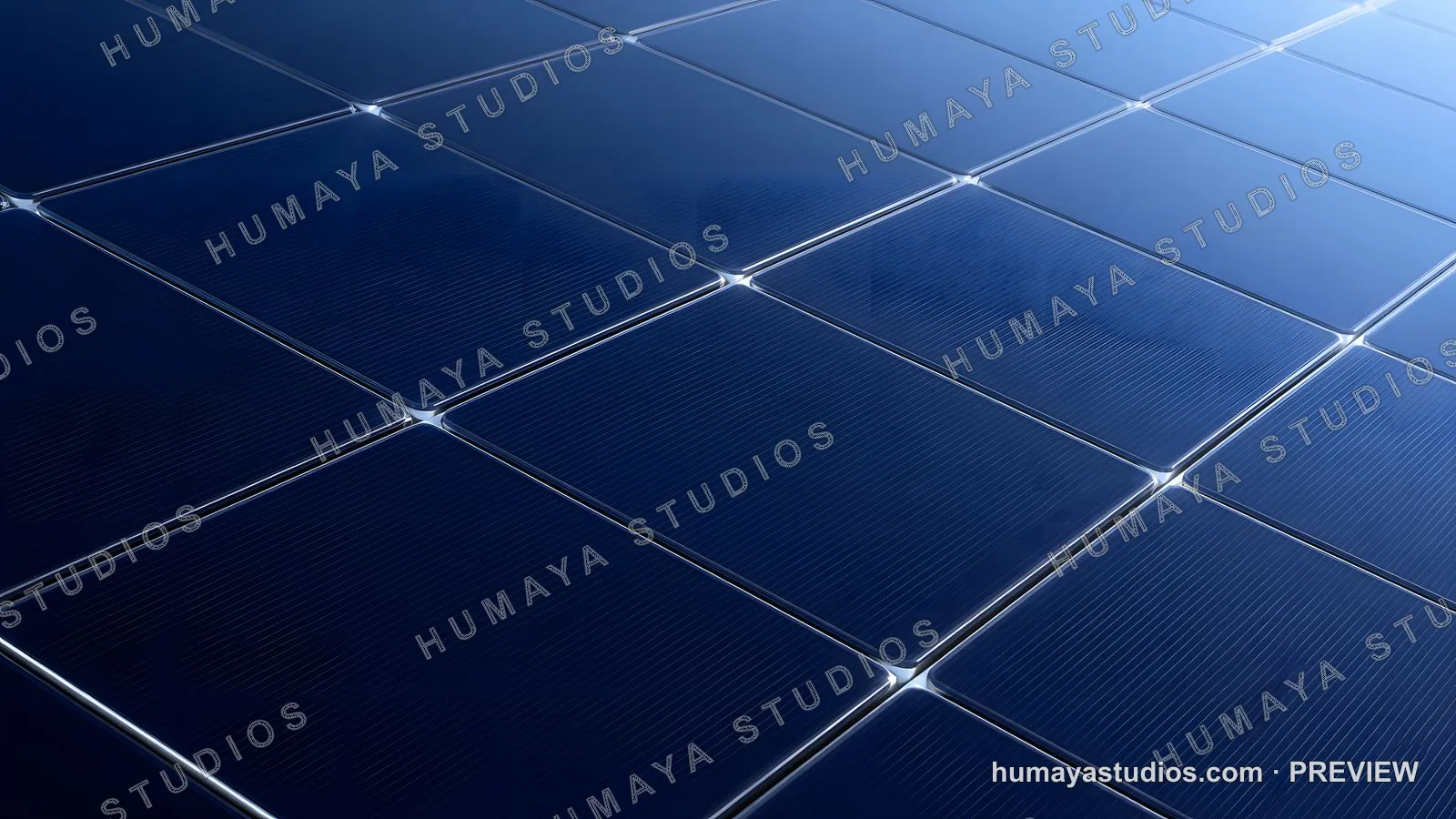 Close up of blue solar panel cells background, clean energy