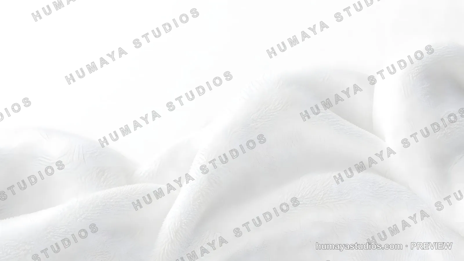 White fluffy soft fleece blanket folds texture background