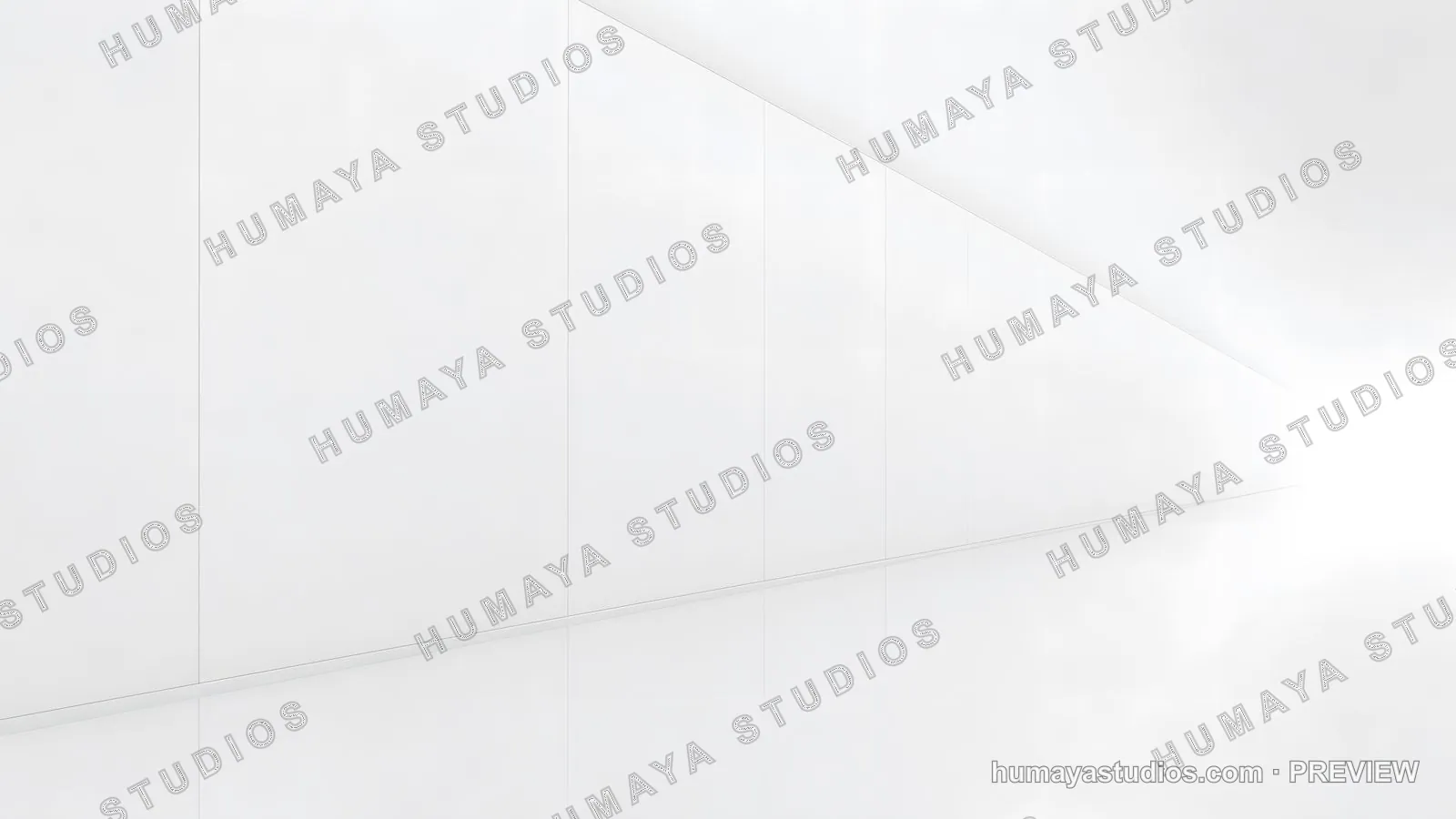 Minimalist White Corridor Abstract Architectural Background