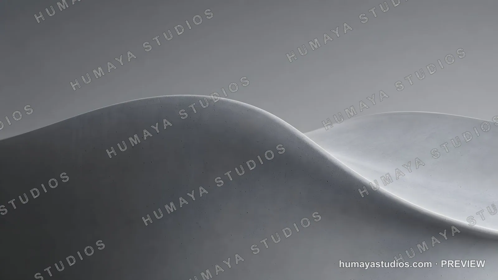 Minimalist Concrete Wave Structure Background