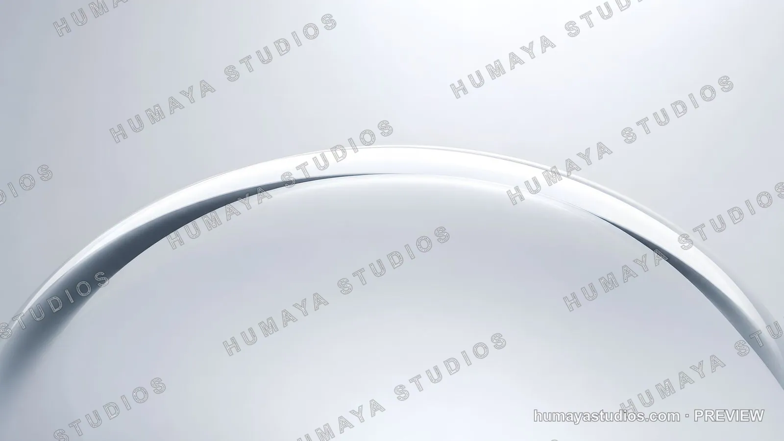 Minimalist Silver Curved Arch Minimal Design Abstract Background