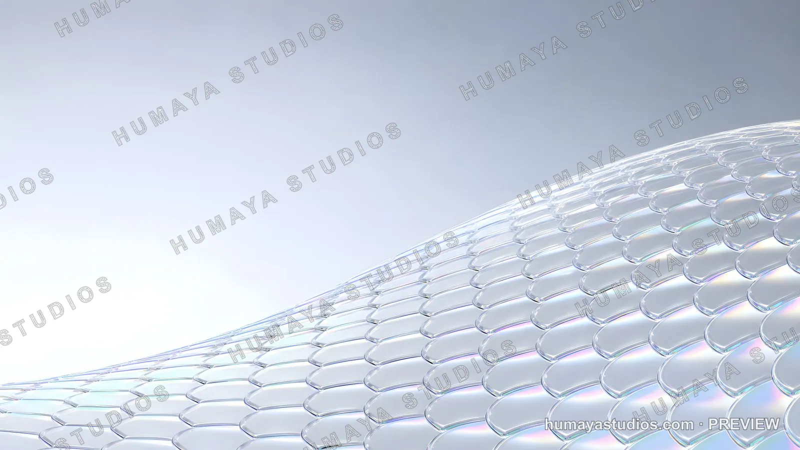 Glass Scales Pattern Background