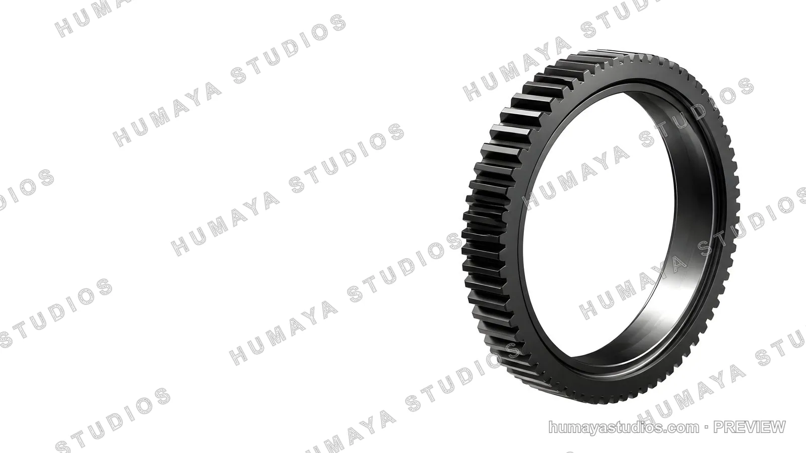 Metal Gear Ring Component for Industrial Machinery and Transmission