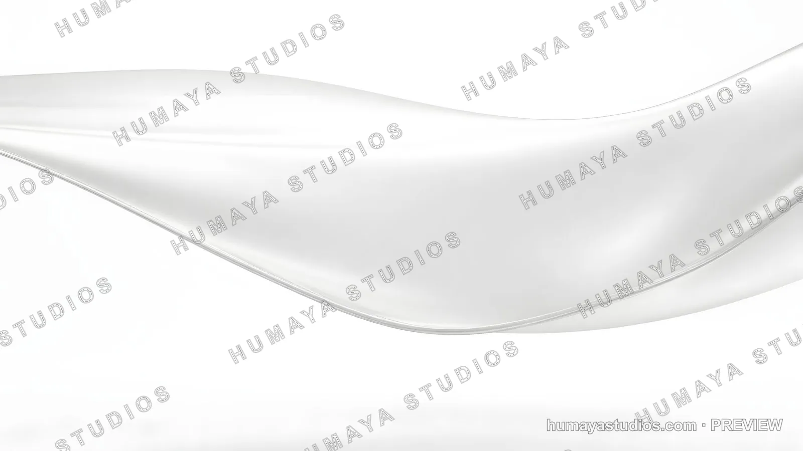 White satin silk wave abstract background