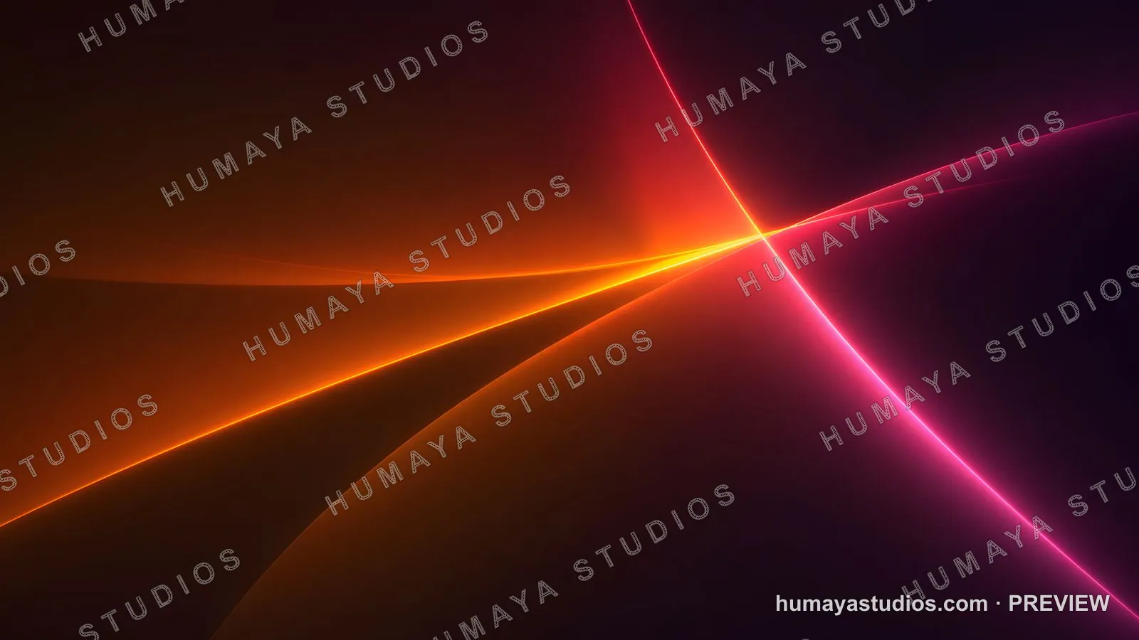 Abstract glowing light lines curves dark background wallpaper