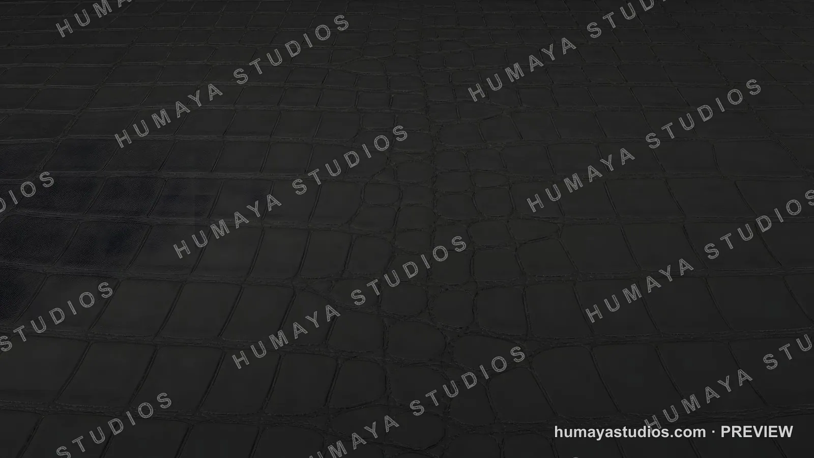 Black Crocodile Leather Texture Background