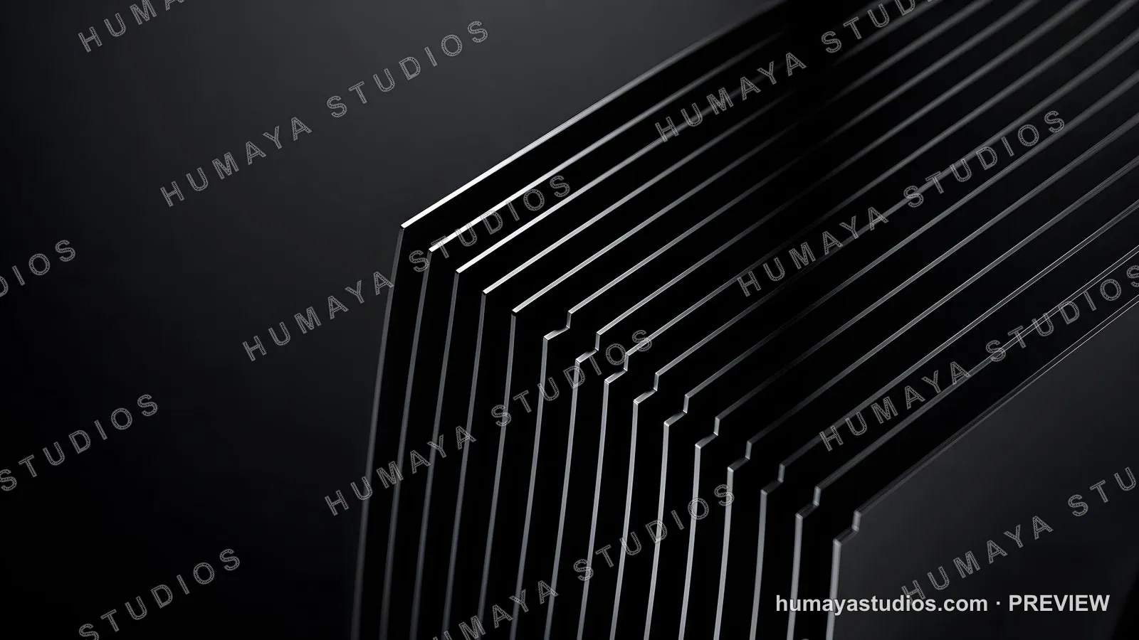 Abstract Black and White Metallic Texture with Geometric Lines