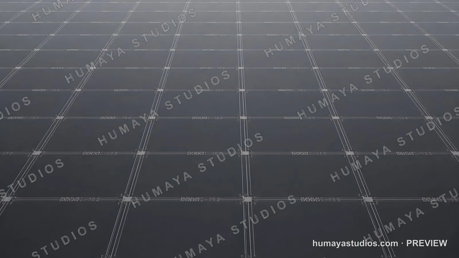 Silicon Wafer Microchip Semiconductor Die Manufacturing Grid Pattern