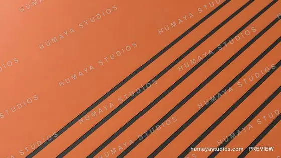 Orange and Black Diagonal Stripes Minimalist Background