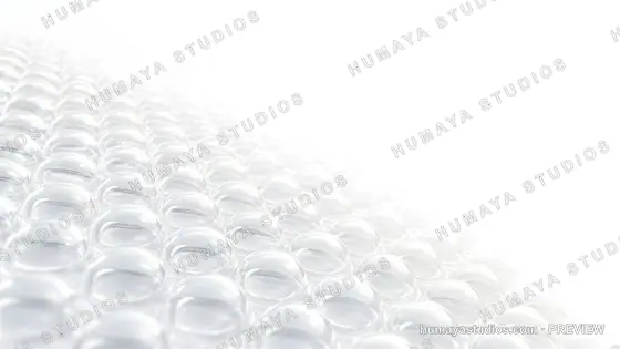Glass Bubble Pattern Background
