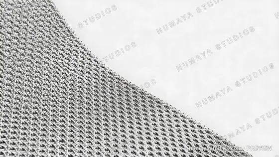 Metal Mesh Pattern Background, Silver Chainmail Texture