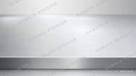 Metal Product Podium Shelf Brushed Steel Background