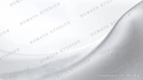 White silk fabric wave background with smooth texture