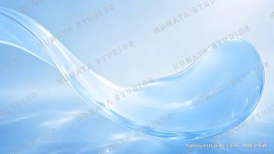 Blue liquid water splash wave abstract background