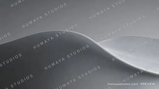 Minimalist Concrete Wave Structure Background