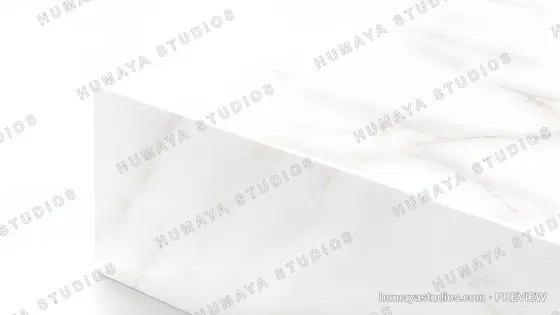White Marble Podium Platform Product Display Stage