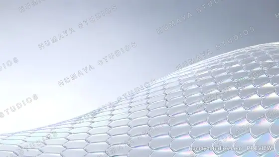 Glass Scales Pattern Background