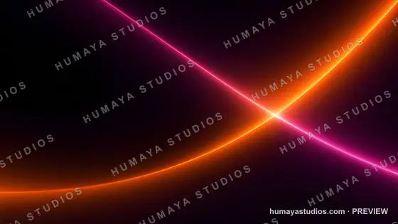 Neon Light Curves Background