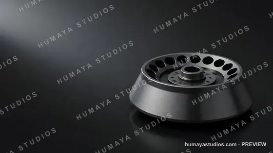 Metal Centrifuge Rotor for Laboratory and Medical Science Equipment