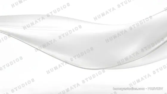 White satin silk wave abstract background