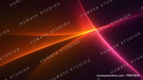 Abstract glowing light lines curves dark background wallpaper