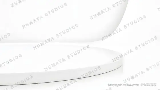 Minimalist White Podium Stage for Product Display