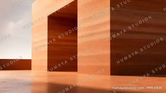 Modern Minimalist Architecture with Layered Earth Walls