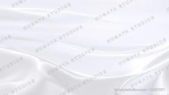 White Silk Waves Luxury Background Satin Fabric Texture
