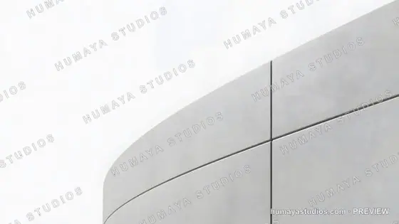 Modern architecture facade concrete panels geometric background