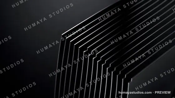 Abstract Black and White Metallic Texture with Geometric Lines