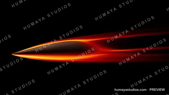 Hypersonic Missile Aerodynamic Heating and Shockwave Simulation